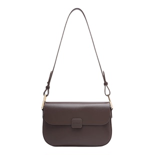 Daphne/达芙妮小众时尚复古单肩包包斜挎包小包手提通勤包DA25027