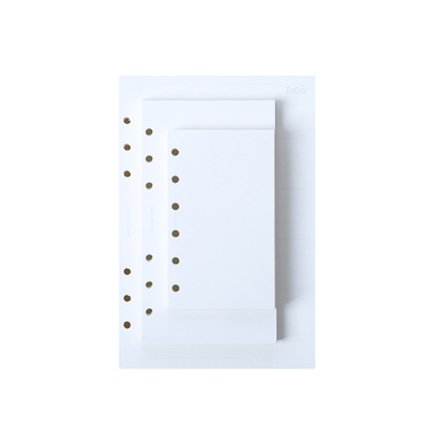 davinci通用6孔内页横线空白替芯