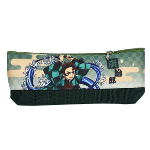 日本太阳星铅笔袋Sun-star限定笔袋鬼灭之刃卡通动漫文具袋联名款