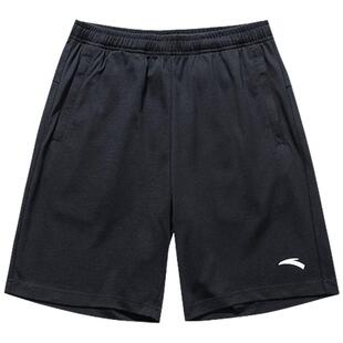 安踏短裤男款2026夏季新款官方旗舰五分裤薄款针织纯棉运动跑步裤