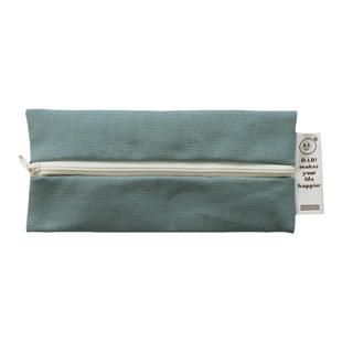 韩国ohlollyday糖果色纯色便携棉布学生文具笔袋化妆刷收纳小包