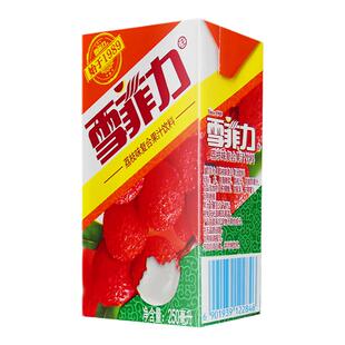 可口可乐雪菲力荔枝味复合果汁饮料250ml*24盒装整箱夏日果味饮料