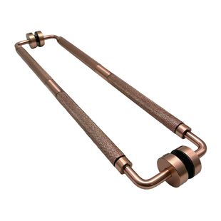 304不锈钢实心网纹淋浴房浴室玻璃门拉手柜门把手商铺大门拉手440