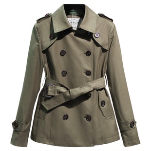 风衣女款2026新款外套女短款超巨好看小个子今年流行爆款女士秋季