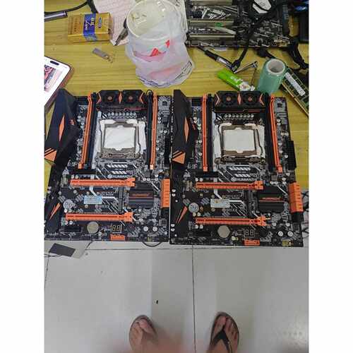询价-华南X99AD4主板品成色还可以有点使用痕迹功