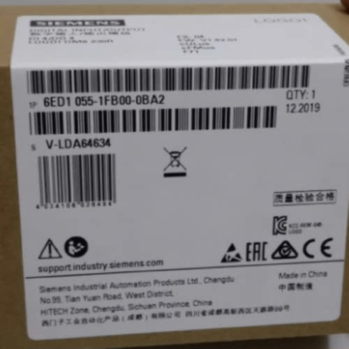议价6ED1055-1FB00-0BA2西门子LOGODM8 230R模块6ED10551FB000BA2