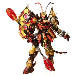 黑孙悟空机甲拼装积木儿童玩具12岁以上男孩生日新年礼物2026新款