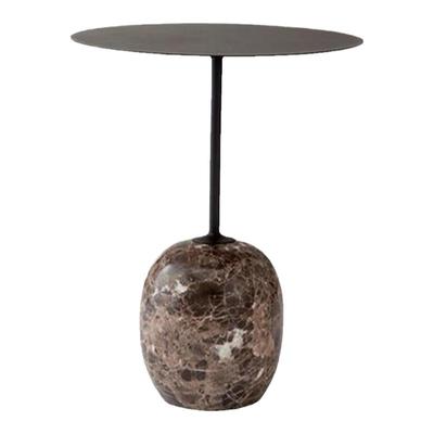 设计师小圆桌大理石边几客厅茶几