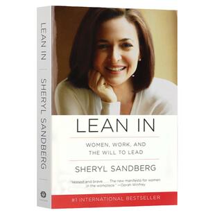 向前一步 Lean In 英文原版 欢乐颂安迪原型 Facebook首席执行官 Sheryl Sandberg女性励志硅谷影响力人物 雪莉桑德伯格 进口书籍
