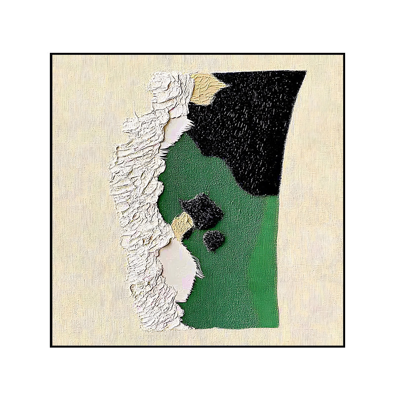 绿野生机大芬油画村绿色装饰画