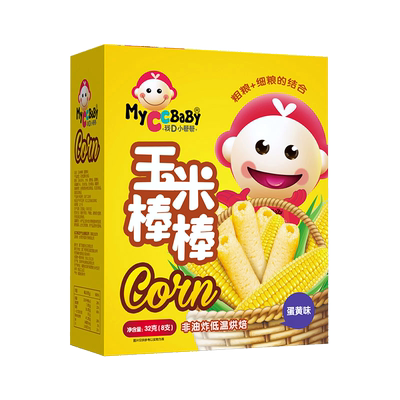低温烘焙独立包装玉米棒儿童零食