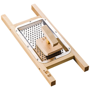 山西特色面食抿尖床抿格斗抿豆面工具实木抿圪斗抿曲抿面器抿蝌蚪