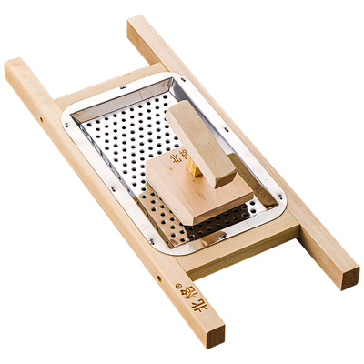 山西特色面食抿尖床抿格斗实木曲