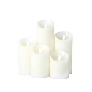 电子蜡烛 led电子蜡烛花瓶家居饰品婚庆引路双通玻璃灯罩浪漫求婚