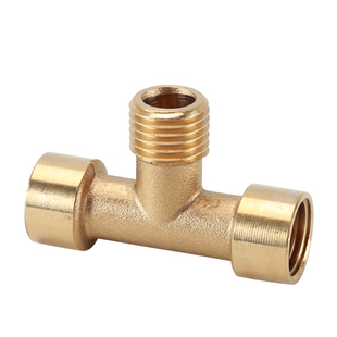 M14*1.5打药机灌溉接头配件农用细微雾化接口三通弯头直接铜管件