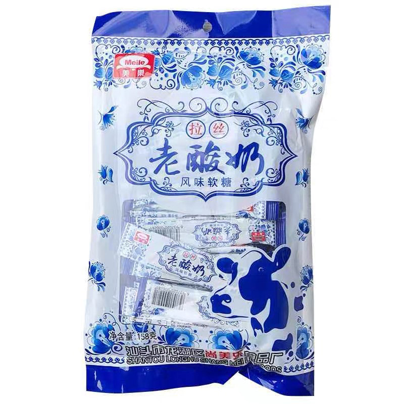 内蒙古特产拉丝老酸奶软糖牦牛奶条独立包装牛奶糖零食官方旗舰店