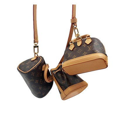 全新LV路易威登trio mini icones三合一乞丐包