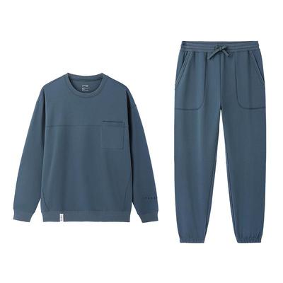全棉时代男士水光棉家居服套装