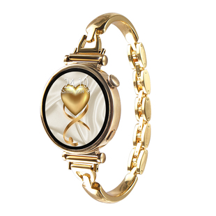 适用华为gt4手表带女式gt5/6新款手镯watch4智能手表链watchgt3手表带金属3pro女士时尚2腕表系列1女款手表链