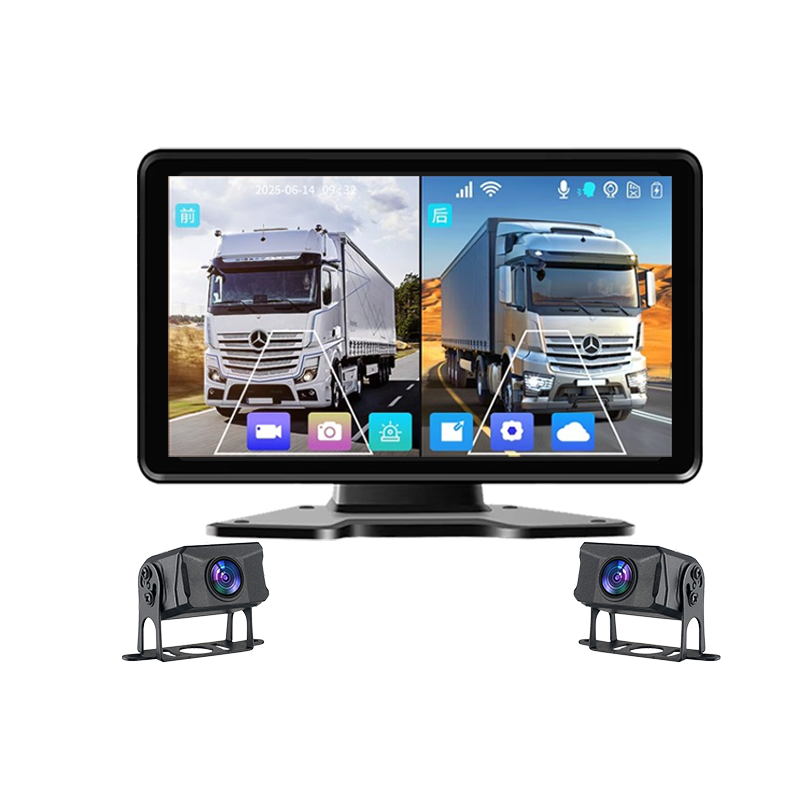 货车行车记录仪4g远程监控前后双录触摸屏哨兵摄像头模式倒车影像