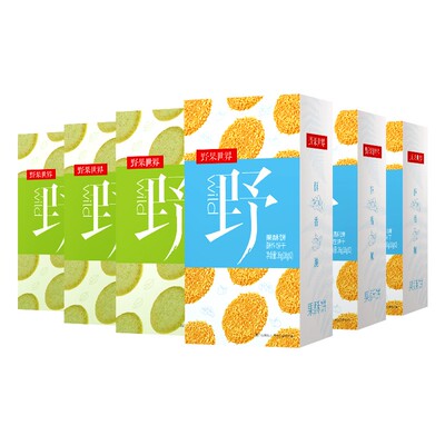 野果世界果酥茶酥饼组合6盒装