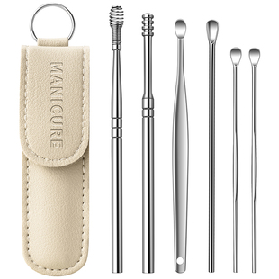 挖耳勺掏耳神器家用采耳屎清理专用工具套装新款扣耳勺螺旋不伤耳