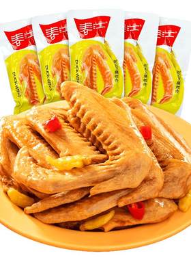 春江泡椒鸭翅开袋即食广西特产