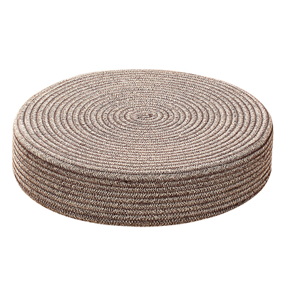 坐在地上圆垫子飘窗北欧风矮墩