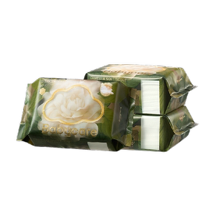 babycare山茶柔巾婴幼儿宝宝面膜绵柔巾干湿两用洗脸巾加厚超柔