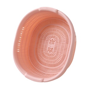 厨房双层塑料滴水篮洗菜盆洗水果篮多用淘米器洗菜篮沥水篮滤水筛