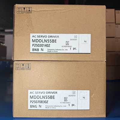 议价全新原装未拆封松下A6 MDDLN55BE 1.5KW总线伺服驱动器
