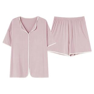 520情人节礼物送女友带胸垫莫代尔睡衣女2026新款家居服可外穿夏
