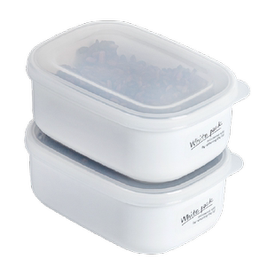 日本进口杂粮糙米饭分装盒食品级冷冻微波炉加热定量减脂餐小饭盒