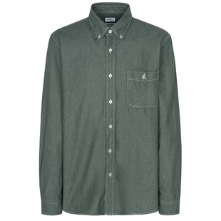 BEANPOLE滨波 男士商务休闲风时尚都市牛仔工装风外套型长袖衬衫