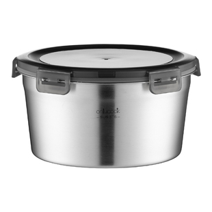 onlycook保鲜盒316不锈钢上班族饭盒便当盒带盖食物备菜盒密封碗