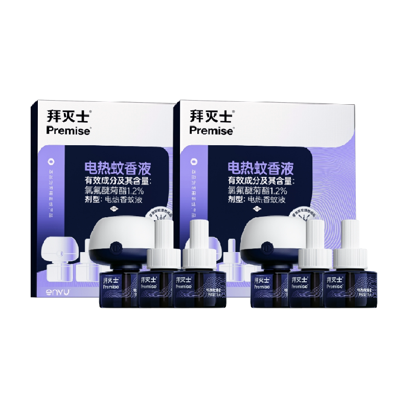 拜灭士拜耳无味电热蚊香液家用