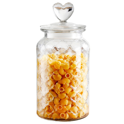 玻璃密封罐家用带盖泡菜坛透明
