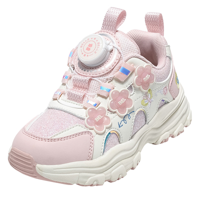 百丽童鞋女童休闲运动鞋
