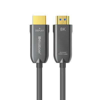 开博尔光盾8K钢铠防护光纤hdmi线