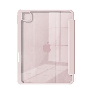 2024适用新款ipad保护套air6亚克力ipad10带笔槽mini7透明防弯8硬壳2021pro11寸三折苹果2020第九代9磁吸4/5