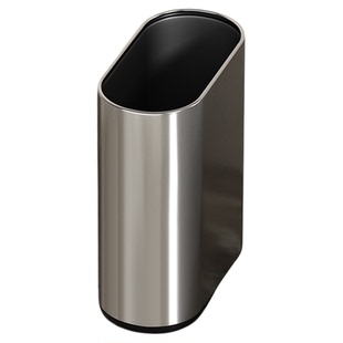 13cm极窄卫生间垃圾桶家用轻奢高档不锈钢迷你小号厕所夹缝专用
