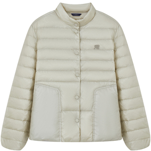 【T.W.R.C】TeenieWeenie小熊女装清爽立领轻薄羽绒服外套twrc