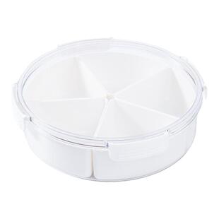 密封干果收纳盒新年客厅零食分隔水果盘坚果瓜子盒过年轻奢糖果盒