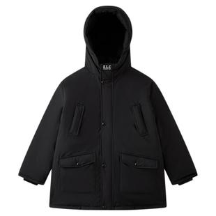 【防水&90%鹅绒】eland kids衣恋童装男童羽绒服25年冬新品中长款