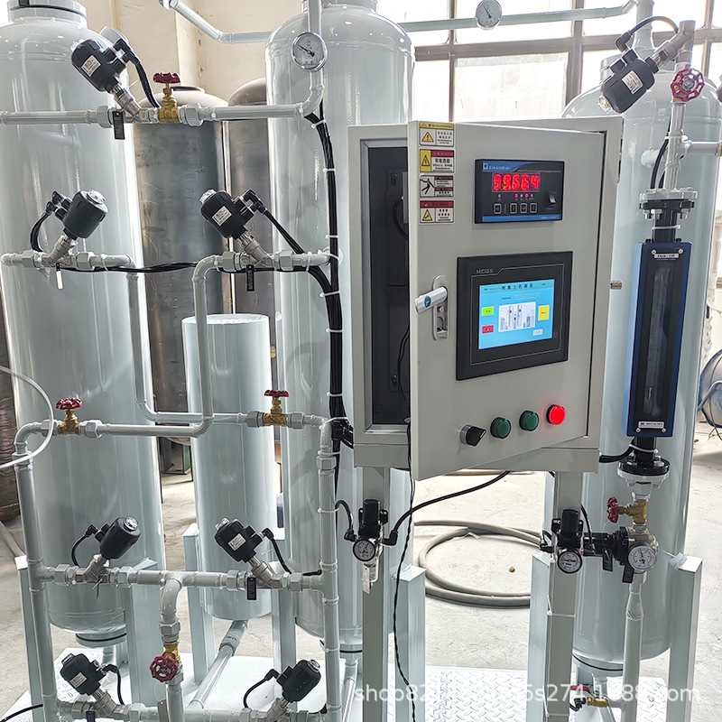 定制全自动制氮机制氮设备空分系统工业高纯分体式粮仓制氮机变频