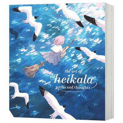 黑卡拉的艺术 作品与思想 英文原版 The Art of Heikala 魔法幻想世界水彩 芬兰插画师Heikala插画作品与创意艺术画册设定集英文版