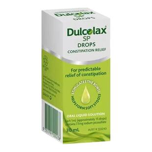 新西兰药房Dulcolax乐可舒通便丸通便滴剂通便栓比沙可啶便秘药