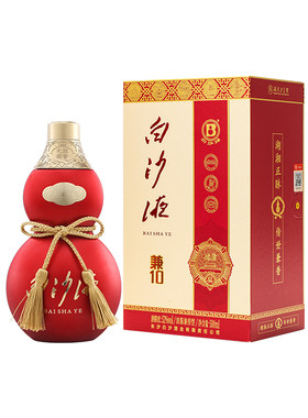 白沙液兼10浓酱兼香型52度白酒