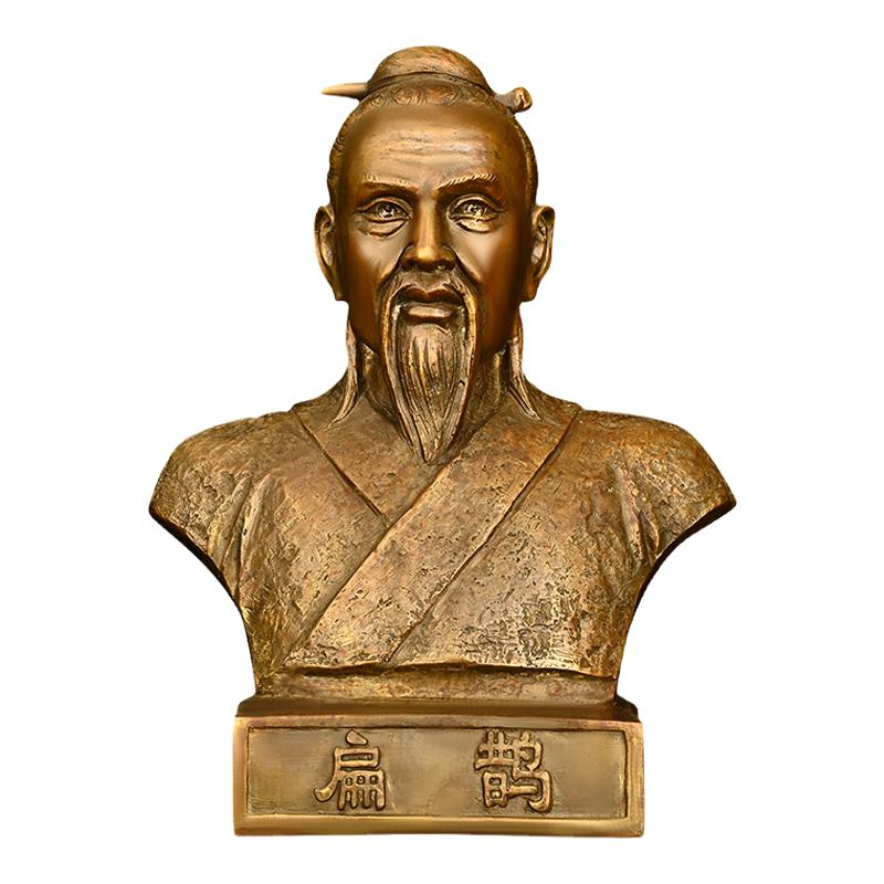 黄铜张仲景摆件药房中医馆华佗