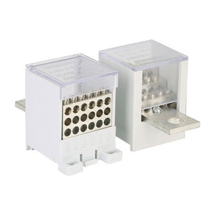 FJ6G-250/100/400A空开接线端子一进多出开关端子断路器分线器6出